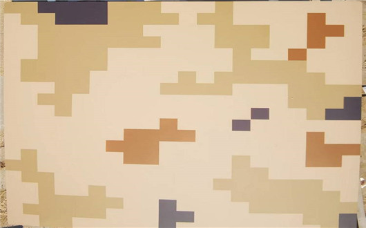 浦东荒漠迷彩漆喷涂